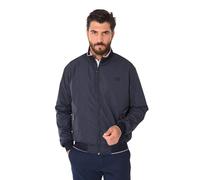 Ciabalù Giubbino Primaverile Uomo Impermeabile Giacca a Vento Regular Fit Taglie Forti (IT, Testo, XXL, Regular, Regular, Blu scuro)