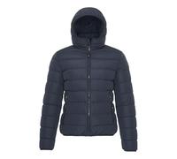 Ciabalù Giubbotto Uomo Invernale Elegante con Cappuccio Piumino Trapuntato 200grammi Caldo (IT, Testo, M, Regular, Regular, Blu)