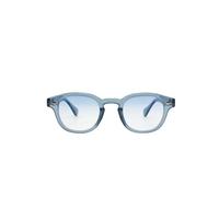 Ciabalù Occhiali da Sole da Uomo e Donna Lente Azzurro Sfumato Montatura Trasparente Leggera Protezione 100% UV400 Munite di Foderino e Pezzolina (Polvere)