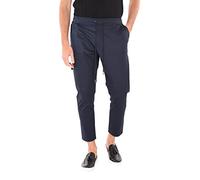Ciabalù Pantalaccio Uomo Leggero Pantalone in Cotone Made in Italy (IT, Testo, 3XL, Regular, Regular, Blu)