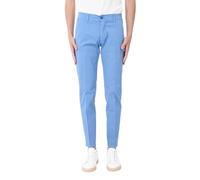 Ciabalù Pantaloni Uomo Eleganti in Cotone Taglie Comode Made in Italy Sartoriale Tinta Unita Modello Chino Capri Leggeri con Tasca America