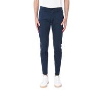Ciabalù Pantaloni Uomo Eleganti in Cotone Taglie Comode Made in Italy Sartoriale Tinta Unita Modello Chino Capri Leggeri con Tasca America