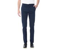 Ciabalù Pantaloni Uomo Eleganti Sartoriali Made in Italy in Cotone Chino Comodi, Leggeri e Estivi in Tinta Unita Tasca America (IT, Numero, 46, Regular, Regular, Blu)
