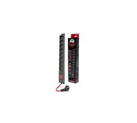 ACAR R8 Power 10M 8X 230V DE Multipresa Nero 16A W2453