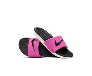 Ciabatta Bambina E Donna Nike Kawa Slide Nero Fuxia Numeri dal 28 al 40