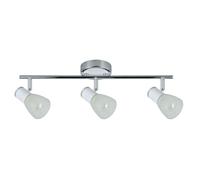Ciabatta Cholo 3xe14 in bianco e cromato, perfetta per dare stile al tuo spazio. Dimensioni: 16 x 48,5 x 10 cm. Ideale per ambienti moderni. Illumina e decora!