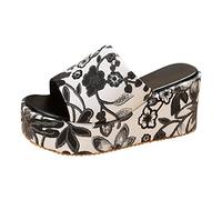 Ciabatta Donna Con Zeppa Un Po Alta Moda Ciabatte Con Plateau Eleganti Leggera Sandali Mare Alla Moda Casual Comode Nuovi Sandali Piscina Offerta Flip Flop Infradito Tacco Alto Bohemia Zeppa Aperte