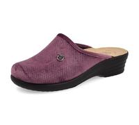 Ciabatta Donna in Morbida Microfibra, Sottopiede Imbottito Anti-Shock in Pelle, Suola in Poliuretano Piumatec 4,5cm