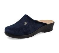 Ciabatta Donna in Morbida Microfibra, Sottopiede Imbottito Anti-Shock in Pelle, Suola in Poliuretano Piumatec 4,5cm