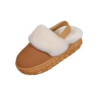 Ciabatta Donna Invernale Comode Comfort Pantofole Invernali Donna Uomo da Casa Casual Calde Ciabatte con Pelose Inverno Peluche Interne Scarpe di Cotone Tinta Unita Morbida Antiscivolo Memory Foam
