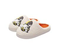 Ciabatta Donna Invernale Morbida Ciabatte con Pelose Antiscivolo Interne Scarpe di Cotone Comode Comfort Pantofole Inverno Donna da Casa Memory Foam Calde Pantofole Tinta Unita con Stampa a Quadri