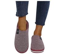 ciabatta donna invernale,Pantofole Uomo Donna Memory Foam Ciabatte Invernali con Pile in Cotone Pantofole Caldo Comode Antiscivolo Inverno Home Morbide e Calde Slippers