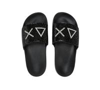 Ciabatta Donna Sun68 Nero Glitter - X3621111