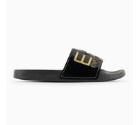 Ciabatta EA7 Fascia Con Maxi Logo Bicolor Unisex