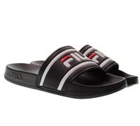 Ciabatta Fila Unisex Morro Bay Slipper Nero-Bianco-Rossa