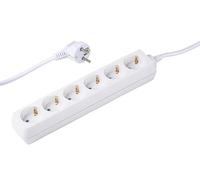 Ciabatta Grundig con interruttore 6-way 16A/250V - Nero