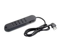 Ciabatta Multipresa 4 Prese Bipasso 2 USB A +Interruttore Grigia BTicino 3636GBU