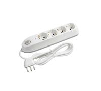 Ciabatta Multipresa 4 Prese Universali 10-16A + Interruttore BTicino 3684DBF