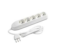 Ciabatta Multipresa 5 Prese Universali Bipasso Schuko Bianca BTicino 3685D