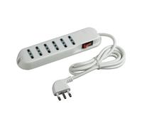 Ciabatta Multipresa Con Interruttore 6 Prese Bipasso 2300W BTicino 3631DB