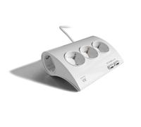 Ciabatta Multipresa Ewent EW3935 1,5 m 2 x USB 2,1 A 2500W [1,5 m]