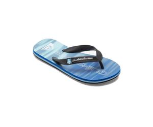 CIABATTA QUIKSILVER RAGAZZO MOLOKAI ART II AZZURRO