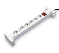 Ciabatta Salicru SPS Safe 6S - Protezioni elettriche attive di ultima generazione (6 prese Schuko)