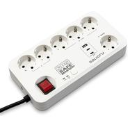 Ciabatta Salicru SPS Safe Master+ - Protezioni elettriche attive di ultima generazione (6 prese Schuko)