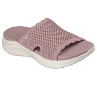 Ciabatta Sandali Donna Skechers Rosa Elasticizzato sul Collo del piede con Memor