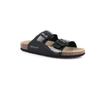 Ciabatte a fascia donna Grunland modello Sara nero