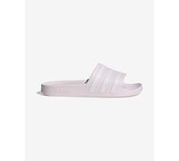adidas Donna Adilette Aqua Slides Slipper, Almost Pink / Cloud White / Almost Pink, 40.5 EU