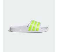 adidas Unisex - Bambini e ragazzi Adilette Aqua Slides Kids, ftwr white/solar slime/ftwr white, 28 EU
