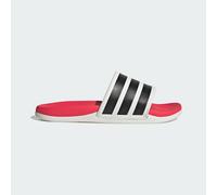 CIABATTE ADILETTE COMFORT 2.0 Crystal White / Core Black / Lucid Red 38