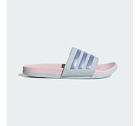 adidas Adilette Comfort Slides, Infradito Donna, Halo Blue/Blue Spark Met. / Clear Pink, 43 EU