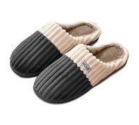 Ciabatte Casa Uomo Peluche Comode Scarpe Invernali Leggere Pantofole Memory Foam Calde Pelose Ciabatta Divertenti Coppia Slippers Antiscivolo Chiuse Ciabatte Casa Fluffy Babbucce Morbide Offerta