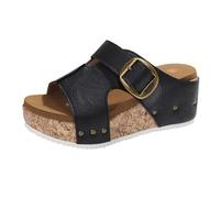 Ciabatte Comode Donna Estive,Scarpe per Piedi Gonfi da Donna Aperte Ciabatte USA E Getta Sneakers con Borchie Impermeabili Sandals Pieghevoli Mules Chiuse Davanti E Dietro USA E Getta