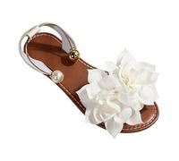 Ciabatte Comode Donna Riposanti Estive Per Casa Inblu - Sandali Donna Estive Comode Infradito Eleganti Spiaggia Primaverili-Estate Pantofole Dietro Scarpe Basse Simil Pelle Lavabili Sandals