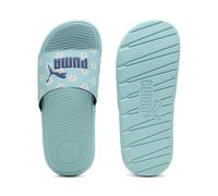 PUMA Ciabatte Cool Cat 2.0 Daisies per Ragazzi 37 Safe Lake Blue Crystal White Almost Apricot