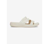 Ciabatte Crocs Getaway Strappy beige donna - 38-39