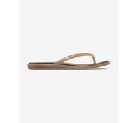 Crocs Cioccolato al latte da donna, Miami Jelly Round Toe Flip, Cioccolato al latte, 40 UK Donna