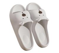 Ciabatte da bagno da donna, da spiaggia, da donna, 42, antiscivolo, per interni, aperte, per piedi nudi, ad asciugatura rapida, per il tempo libero, assorbono gli urti, con suola morbida, grigio., 42