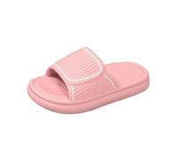 Ciabatte da bagno da donna e uomo, antiscivolo, per l'estate e la spiaggia, con plateau, Colore: rosa., 36 EU