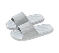 Ciabatte da bagno da donna e uomo, impermeabili, da spiaggia, antiscivolo, ammortizzanti, resistenti all'usura, per l'arco del piede, per la casa, grigio., 44 EU