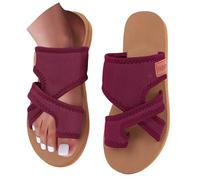 Ciabatte da bagno da donna, in tessuto, infradito da donna, in tessuto, per alluce valgo, scarpe da bagno, leggere, ad asciugatura rapida, sandali estivi, RD2, 39 EU