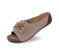 Ciabatte da Bagno Donna e Uomo Piscina Doccia Eleganti Comode Aperte Pantofole Esterno Scarpe con Suola obliqua Asciugatura Rapida Slider per Spiaggia Hotel