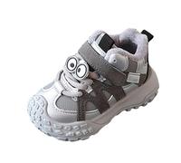 Ciabatte da bagno per bambini 35 Water Proof Flat Keep Warm Snow Boots Comfortable Shoes Sneaker Baby Girl, grigio., 24 EU