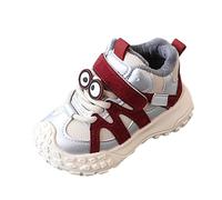 Ciabatte da bagno per bambini 35 Water Proof Flat Keep Warm Snow Boots Comfortable Shoes Sneaker Baby Girl, Colore: rosso, 25 EU