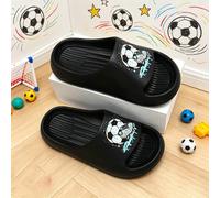 Ciabatte da bambino in schiuma con graffiti colorati di calcio, ciabatte infradito morbide e confortevoli alla moda per ragazzi da indossare dentro e fuori casa CN36-37,CN38-39,CN24-25,CN26-27,CN28-29
