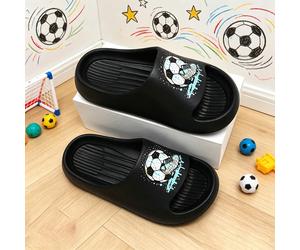 Ciabatte da bambino in schiuma con graffiti colorati di calcio, ciabatte infradito morbide e confortevoli alla moda per ragazzi da indossare dentro e fuori casa CN36-37,CN38-39,CN24-25,CN26-27,CN28-29