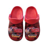 ciabatte da bambino pantofole per bimbo in gomma sandali Cars Disney rosso blu